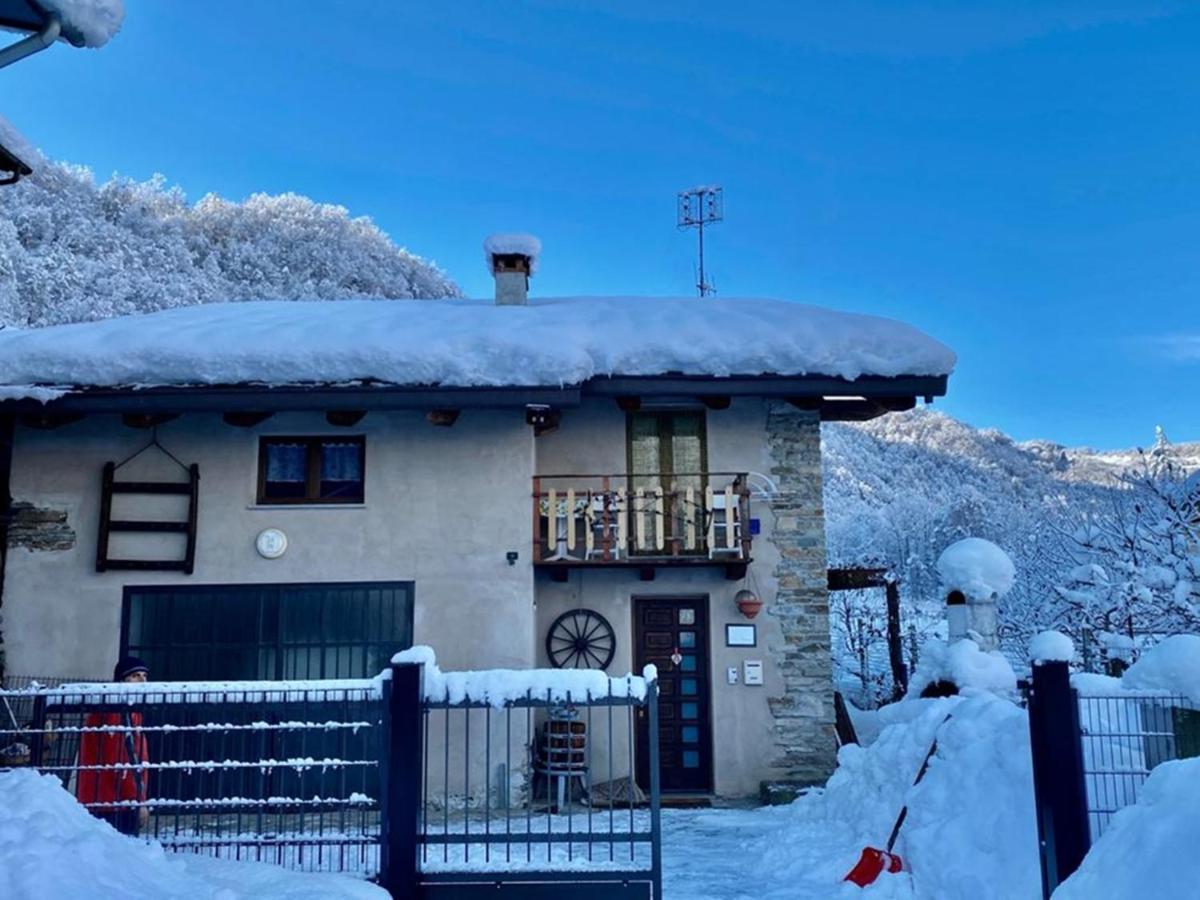 Villa Casa "La Fucina" Melle Exterior foto